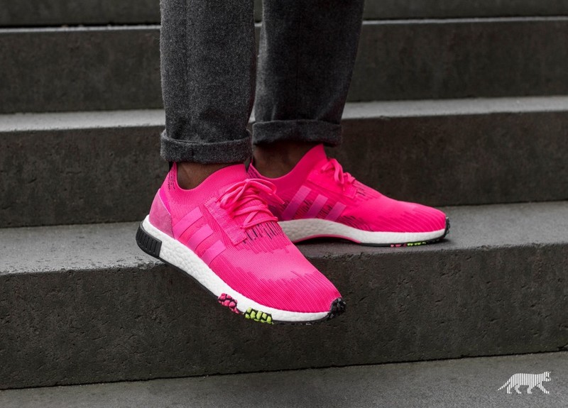 Adidas primeknit solar pink hotsell